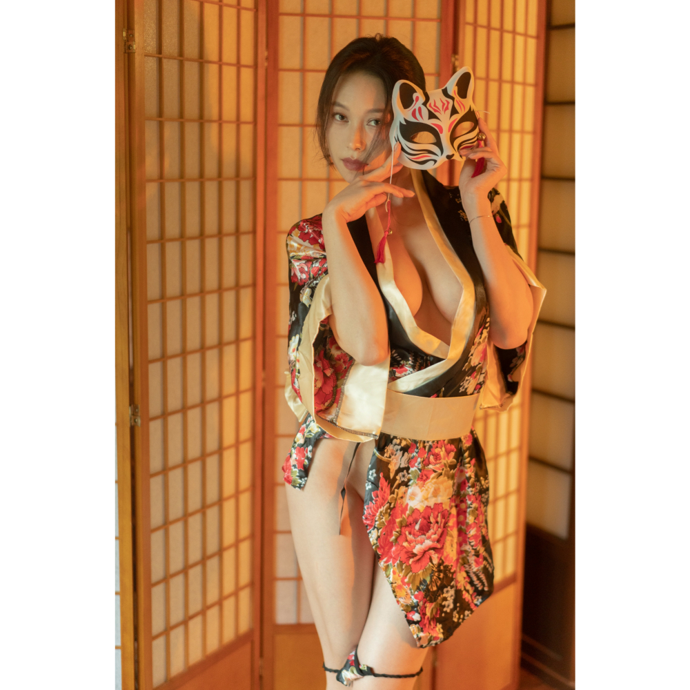 【夢幻遊郭】咲き乱れる恋心　　黒の花魁 イメージ 4